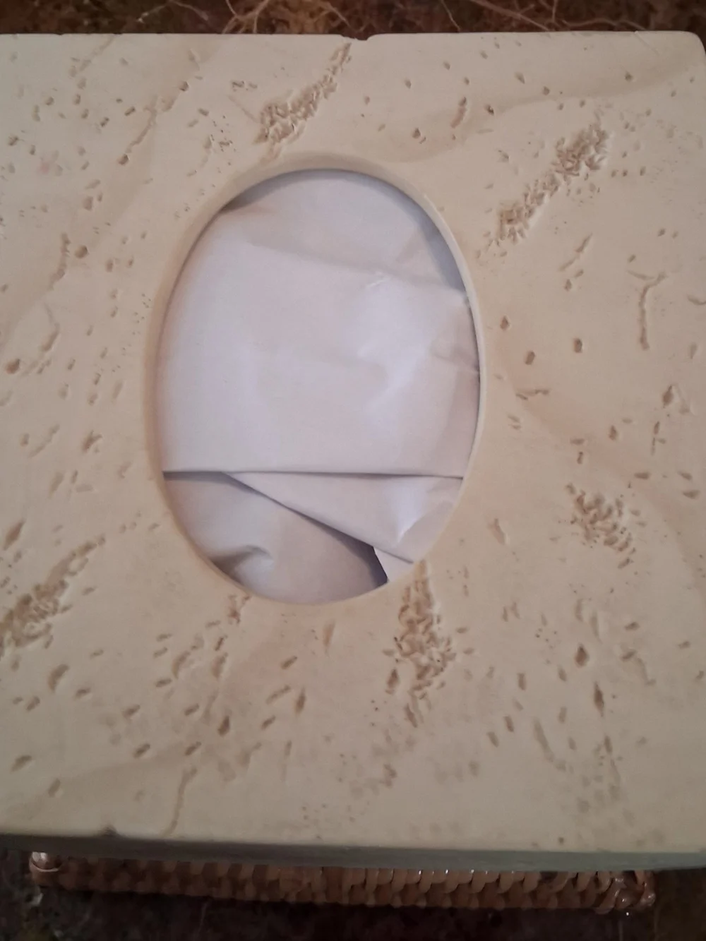 Travertine square tissue box cover High Quality Home Decor Accents Decoration